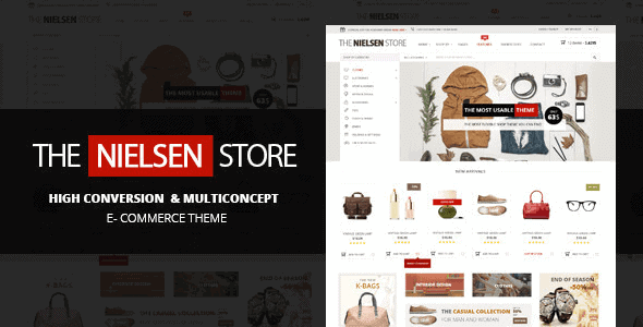 Nielsen – E-Commerce Wordpress Theme