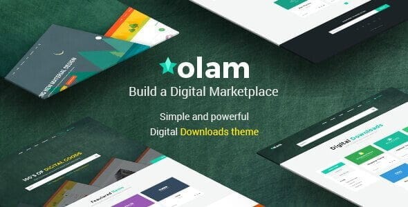 Olam – Wordpress Easy Digital Downloads Theme