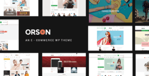 Orson – Innovative Ecommerce Wordpress Theme For Online Stores