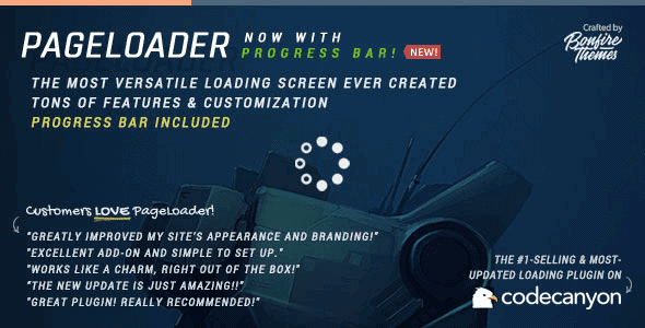 Pageloader – A Wp Preloader With Content Slide-In