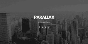 Themify Parallax - Wordpress Theme