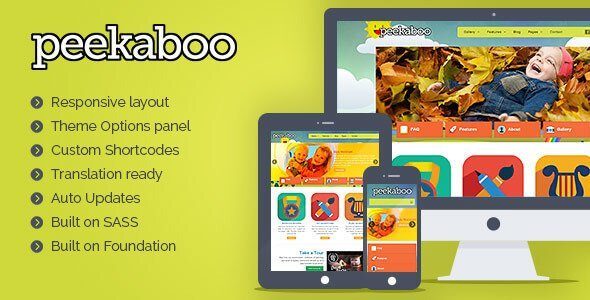 Pekaboo For Wordpress – Children Theme Template