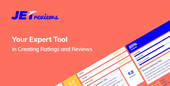 Jetreviews - Reviews Widget For Elementor Page Builder