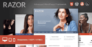 Razor – Cutting Edge Wordpress Theme