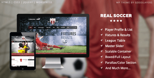 Real Soccer 0 – Sport Clubs Responsive Wp Theme