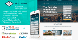 Realtyspace – Real Estate Wordpress Theme