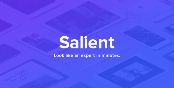 Salient – Responsive Multi-Purpose Theme