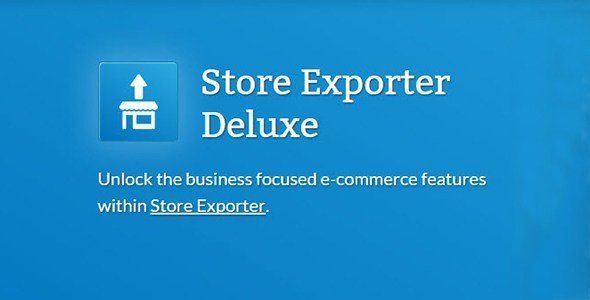 Store Exporter Deluxe