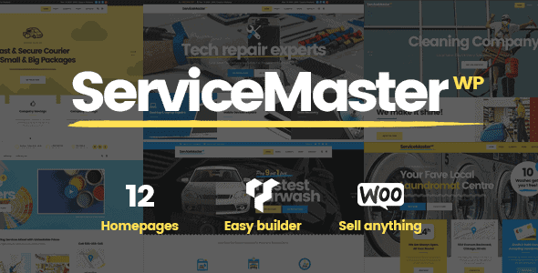 Service Master – A Multi-Concept Theme For Service Businesses
