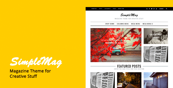Simplemag – Magazine Theme For Creative Stuff