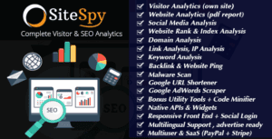 Sitespy – Complete Visitor & Seo Analytics