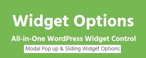 Sliding Widget Options – Addon For Extended Widget Options Plugin