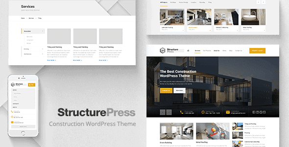 Structurepress – Construction Building Wp Theme