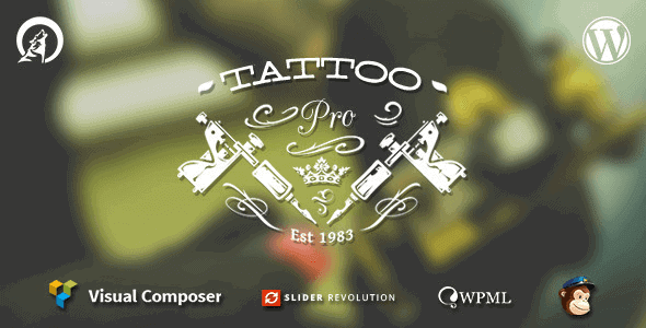 Tattoo Pro – Your Tattoo Shop Wordpress Theme