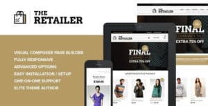 The Retailer – Responsive Wordpress Theme