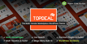 Topdeal – Multipurpose Marketplace Wordpress Theme