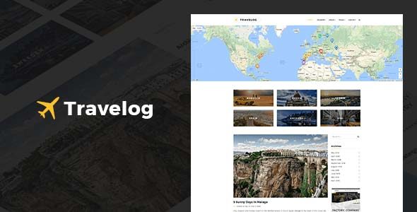 Travelog - Wordpress Theme For Travelers