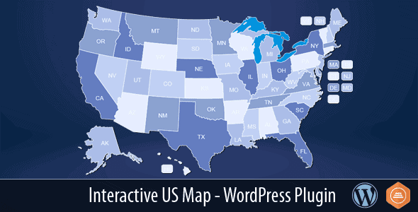 Interactive Us Map – Wordpress Plugin