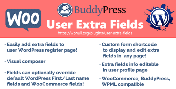 User Extra Fields