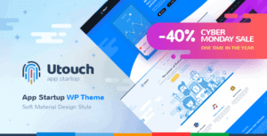 Utouch – Startup Business And Digital Technology Wordpress Theme