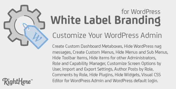 White Label Branding For Wordpress Multisite