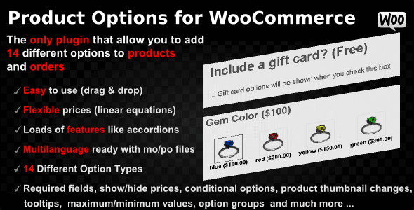 Product Options For Woocommerce