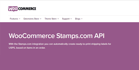 Woocommerce Stamps.Com Api