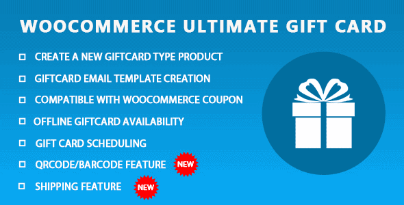 Woocommerce Ultimate Gift Card