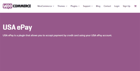 Woocommerce Usa Epay Gateway