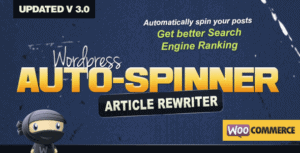 Wordpress Auto Spinner – Articles Rewriter