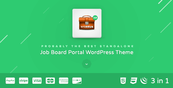 Wpjobus – Job Board And Resumes Wordpress Theme