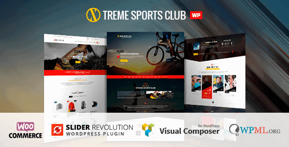 Xtreme Sports – Wordpress Club Theme