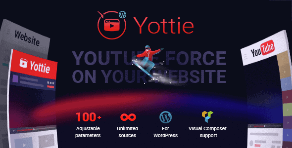 Yottie – Youtube Channel Wordpress Plugin