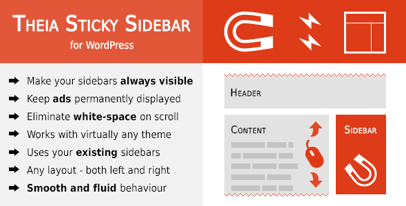 Theia Sticky Sidebar for WordPress