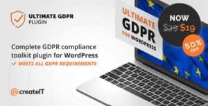 Ultimate GDPR Wordpress plugin