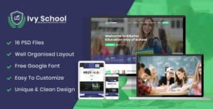 IvyPrep – Education & School WordPress Theme