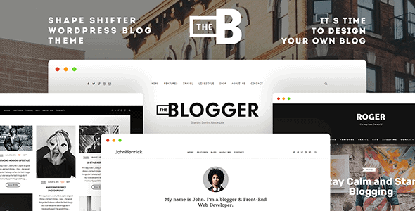 TheBlogger – A WordPress Blogging Theme for Bloggers