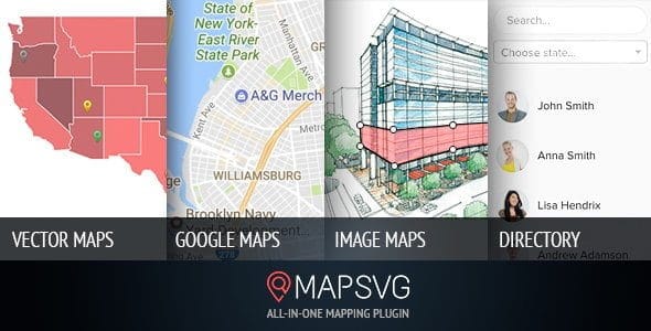 MapSVG – Interactive Vector / Image / Google Maps