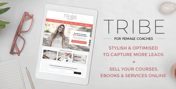Tribe Coach – Feminine Coaching Business WordPress Theme