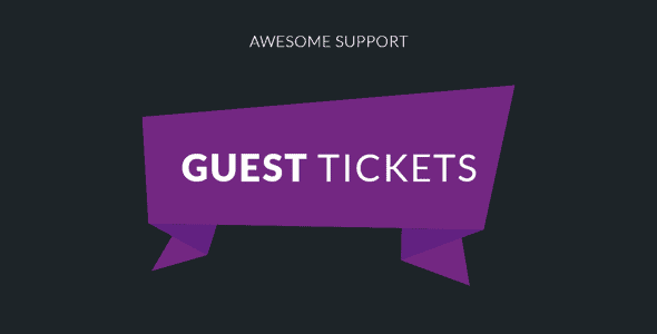 awesome-support-guest-tickets