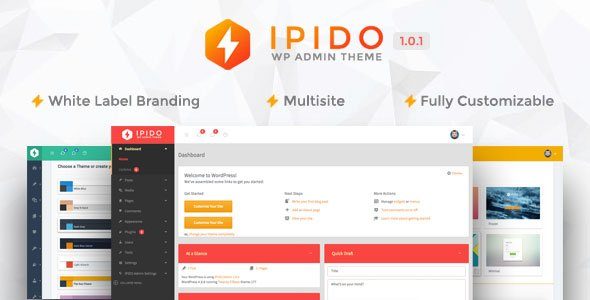 IPIDO – White label WordPress Admin Theme