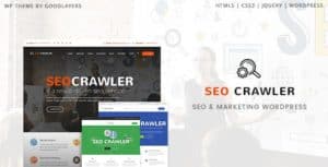 SEO Crawler – Digital Marketing Agency, Social Media, SEO WordPress Theme
