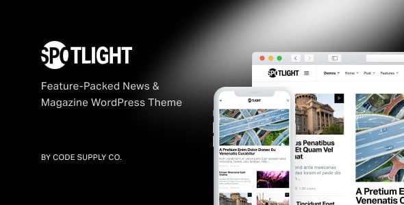 Spotlight – Feature-Packed News & Magazine Theme