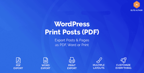 wordpress-print-posts-pages-pdf