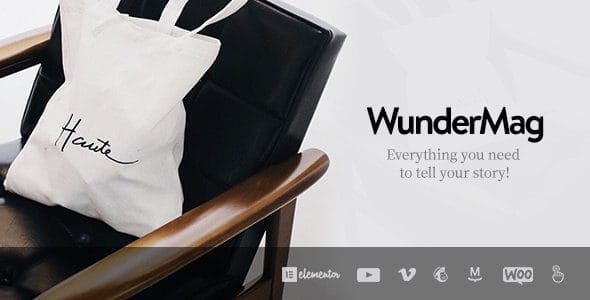 WunderMag – A WordPress Blog / Magazine Theme