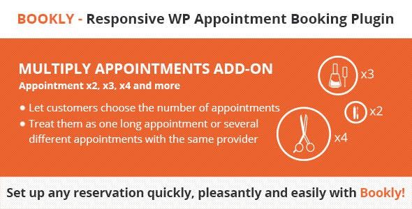 Bookly Multiply Appointments Add-on