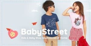 BabyStreet – WooCommerce Theme for Kids Stores and Baby Shops Clothes and Toys