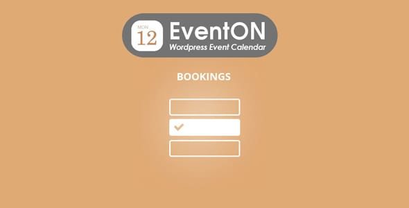 EventON Bookings