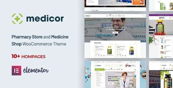 Medicor – Medical Clinic & Pharmacy WooCommerce WordPress Theme