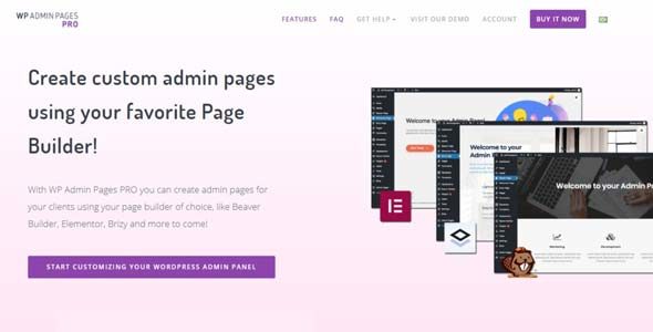 WP Admin Pages Pro